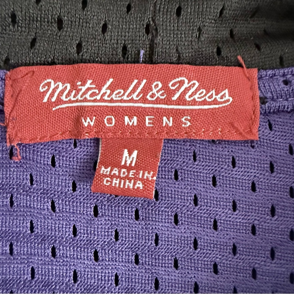 Toronto Raptors Vintage Mitchell & Ness Hardwood Classics Mesh Jersey Sweater - Picture 6 of 8